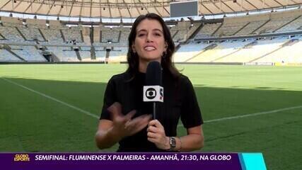 Semifinal da Libertadores: Fluminense x Palmeiras - amanhã, 21h30, na Globo