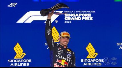 Verstappen vence Grande Prêmio de Singapura, e Antonelli se aproxima do título da F1 2026