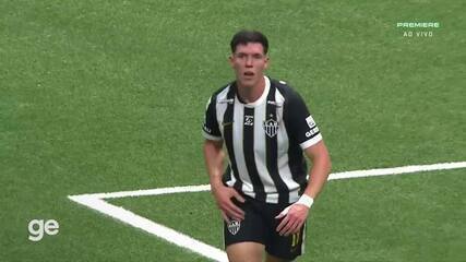 Confusão! Jogadores voltam a se estranhar no fim de Atlético-MG x Santos
